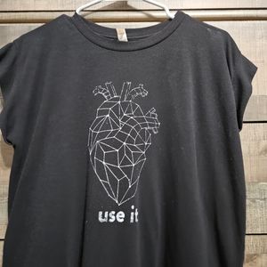 Use Your Heart Tee
